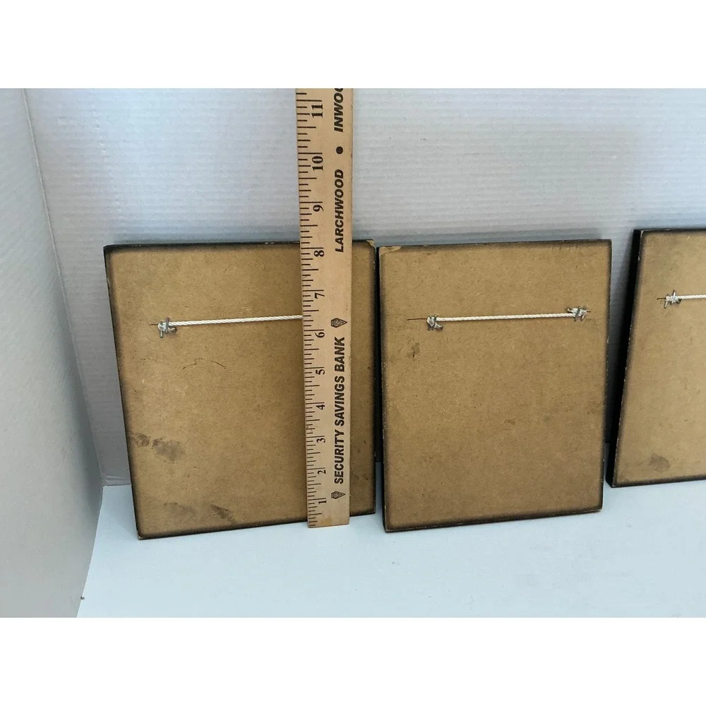 Unbranded Vintage Style Coffee Wall Art Set of 3 Wood Plaques Kitchen Decor 8x10